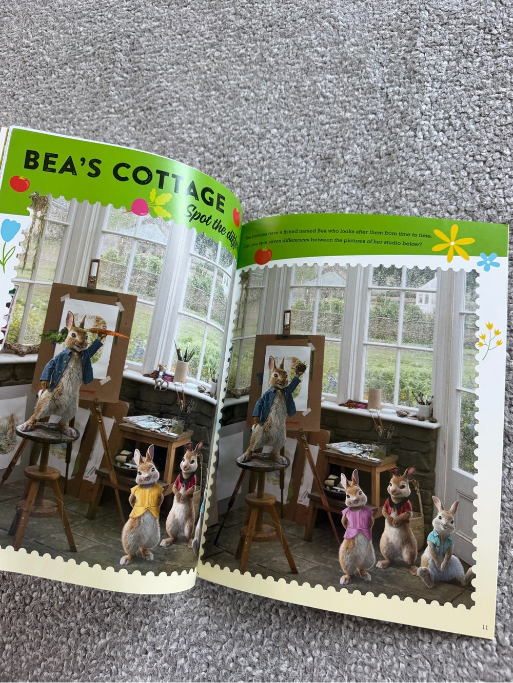 Peter Rabbit Sticker Activity Book - Yellow Cover - Picture 6 of 6